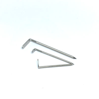 Rechtwinklige Hauptedelstahl-Nägel mit ringförmigem Ring Shank