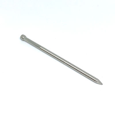 4.0X90MM Nägel flacher verlorener Kopf-ringförmige Ring Shanks SS für Holz